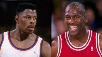 Michael Jordan wrestled Patrick Ewing, twisted his neck in 1984 during Olympic debuts