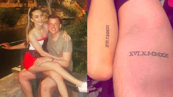 Couple got tattoos of future wedding date before coronavirus cancellation: 'All you can do is laugh'