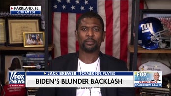 Former NFL player Jack Brewer on Biden backlash over black voter comment: 'The mask is off'