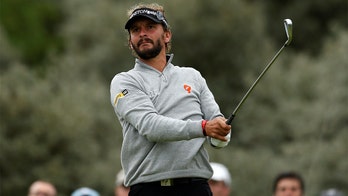 European golfer Joost Luiten 'almost kills' girlfriend in social-distancing trick shot