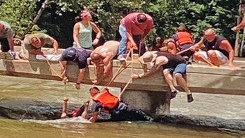 Memorial Day weekend crowds, rain-soaked Missouri river results in 23 rescues, 1 drowning death