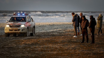 Five surfers drown in the Netherlands after getting into 'avalanche-like' sea foam during storm