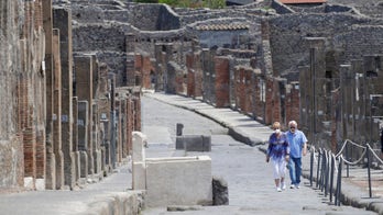 Tourists stuck in Italy finally visit Pompeii more than 2 months after arriving outside archaeological park