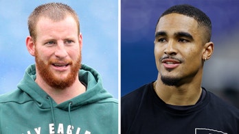 Carson Wentz on Eagles' draft selection Jalen Hurts: 'I'm excited to add him to the team'