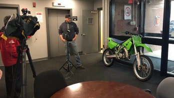 Stolen motorcycle found and returned to owner after 27 years
