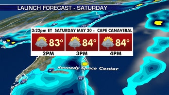 SpaceX launch rescheduled for Saturday in Florida still faces chance of bad weather