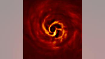 Baby exoplanet seen growing around star system in stunning photo