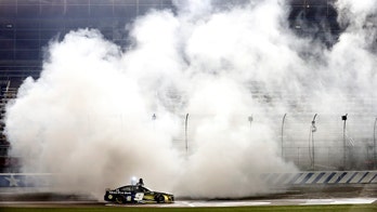 Chase Elliott wins rain-delayed NASCAR Cup Series race at Charlotte Motor Speedway