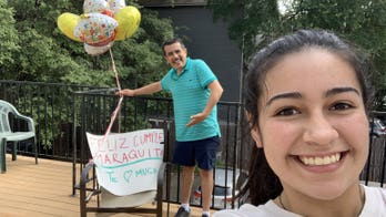Texas dad drives more than 1,000 miles to surprise daughter with Chick-fil-A for 19th birthday