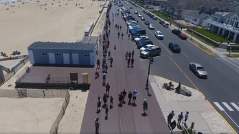 Jersey Shore town's beach badge sale draws hundreds ahead of reopening for Memorial Day weekend