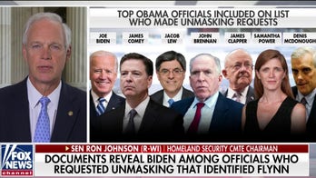 Obama officials did not respect 'peaceful transition of power' after Trump's unexpected win, Sen. Johnson says