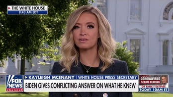 Kayleigh McEnany pushes back on Biden calling Flynn investigation a 'diversion' from the pandemic