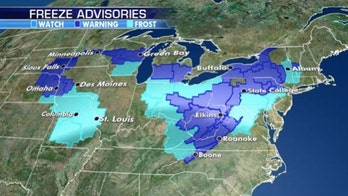 Unseasonable cold lingers in Midwest, Northeast after polar vortex brought snow for Mother's Day weekend