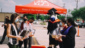 Texas Chick-fil-A hosts high school graduation ceremony for employees
