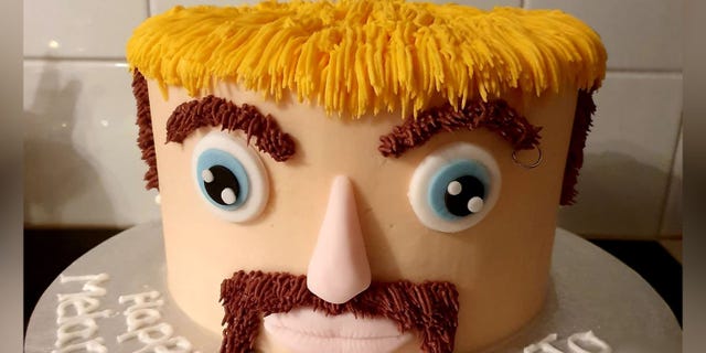 Tash King told SWNS that this was her first attempt at making a celebrity cake.
