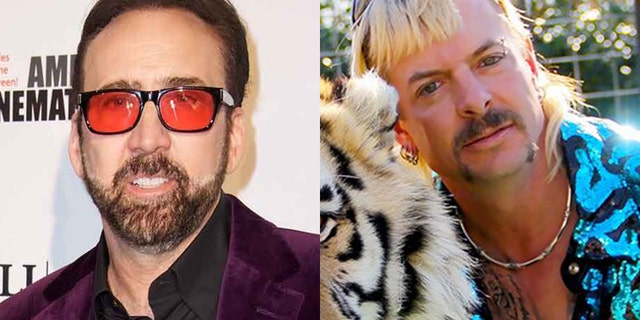 Nicolas Cage will not play Joe Exotic in a dramatization of his life.