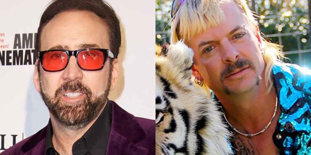 Nicolas Cage will not be playing Joe Exotic in a dramatization of his life.