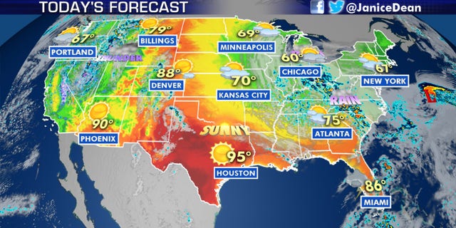 A storm system is forecast to bring flooding rains from the Ohio River Valley to the Mid-Atlantic and Southeast.