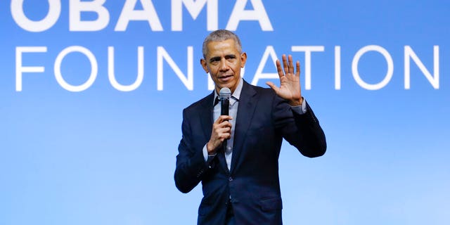 Former President Obama in December 2019. (AP Photo/Vincent Thian, File)