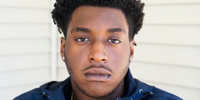 Dameon Shepard, a high school senior who last Sunday night opened the door to three armed men, one wearing a New Hanover County Detention Facility uniform, and a crowd of about 15 people looking for a 15-year-old girl reported missing that same evening. (Mark Darrough/Port City Daily)