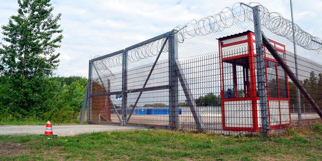 FILE: The transit zone for asylum seekers is pictured in Roszke, Hungary.