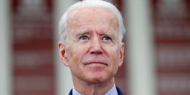 In this March 9, 2020, file photo Democratic presidential candidate former Vice President Joe Biden speaks during a campaign rally at Renaissance High School in Detroit. Biden has the chance to clinch the Democratic presidential nomination Tuesday. (AP Photo/Paul Sancya)