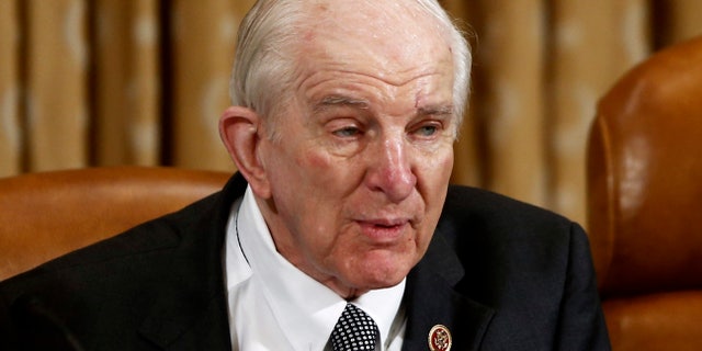 Former Rep. Sam Johnson, R-Texas, seen here in 2013, has died at age 89. (AP Photo/Charles Dharapak, File)