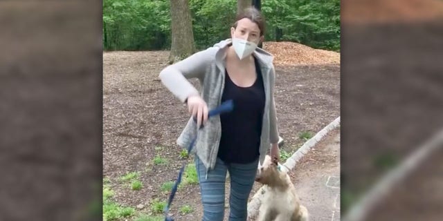 Amy Cooper, the woman involved in a dispute this week in Central Park in New York City. (Christian Cooper via AP)