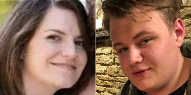Anne Sacoolas (left) is accused of killing Harry Dunn (right) after hitting his motorbike outside a U.S. military base in England last August. FACEBOOK
