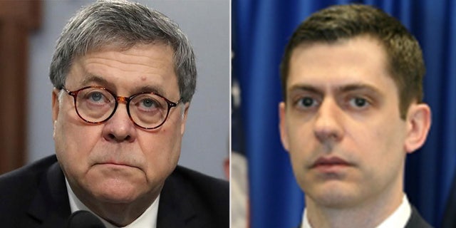 Attorney General William Barr, left, has asked U.S. Attorney John Bash to review 