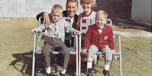 Air Force Major Eugene P. Beresik and his family. (Courtesy: Paul B. Jansen)