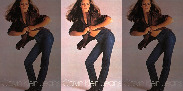 Brooke Shields caused a stir when she famously posed for Calvin Klein.