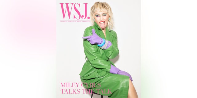 Miley Cyrus graces the cover of WSJ. Magazine.