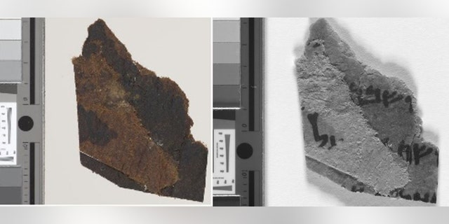 The four Dead Sea Scroll fragments are housed at the University of Manchester's John Rylands Library. The analysis of the fragments was conducted at King's College London. (The University of Manchester)