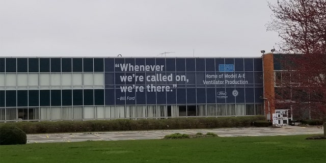 President Trump will visit Ford Motor Company’s Rawsonville plant in Michigan on May 21, 2020, which is making ventilators for the coronavirus pandemic. Photo courtesy of Terry Bowman.