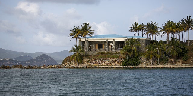 A villa stands on Little St. James Island, owned by fund manager Jefferey Epstein, in St. Thomas, U.S. Virgin Islands. This is where Epstein (Photographer: Marco Bello/Bloomberg via Getty Images)
