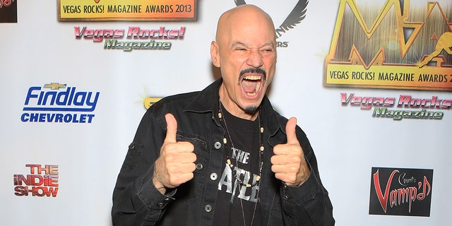 Guitarist Bob Kulick arrives at the 2013 Vegas Rocks! magazine music awards at The Joint inside the Hard Rock Hotel & Casino on August 25, 2013 in Las Vegas, Nevada.