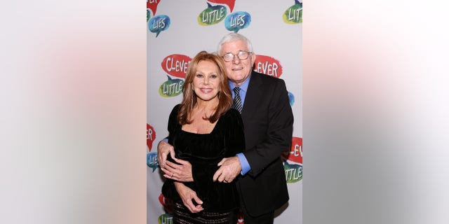 Marlo Thomas and Phil Donahue enjoying a date night in New York City, circa 2015.