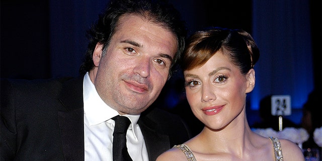 Brittany Murphy is pictured here with her husband, British screenwriter Simon Monjack.  Monjack died in 2010.