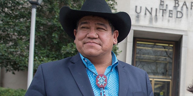 Cheyenne River Sioux Tribe Chairman Harold Frazier in a February 2017 file photo. (Tasos Katopodis/Getty Images)