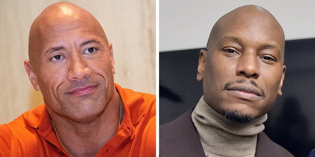 Dwayne 'The Rock' Johnson and Tyrese Gibson filmed installments of the 'Fast &amp; Furious' franchise together. 