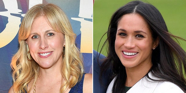 Emily Giffin (left) and Meghan Markle, Duchess of Sussex (right).