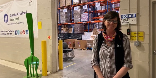 Kristin Warzocha, President and CEO of Greater Cleveland Food Bank, says they are serving more people than during the recession. "That happened a little more gradually. This was like hitting a brick wall."