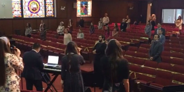 Elim Romanian Pentecostal Church in Chicago held a service May 10, in defiance of Gov. J.B. Pritzker's stay-at-home orders during the coronavirus pandemic as states begin to reopen. (Liberty Counsel)