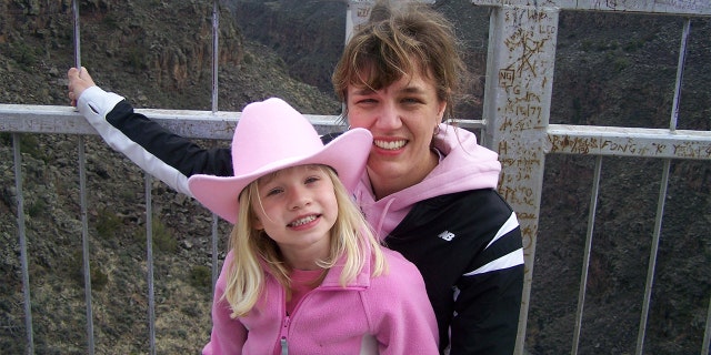 Caroline Jarrell and her mother in an undated photo. (Courtesy of the Jarrell family)