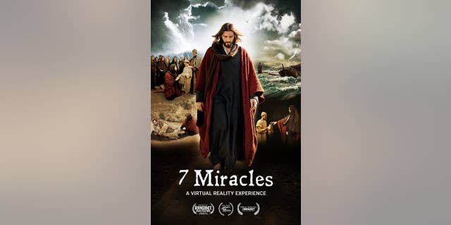Official movie poster for '7 Miracles'--a feature-length VR experience from HTC Vive Studios. HTC VIVE STUDIOS