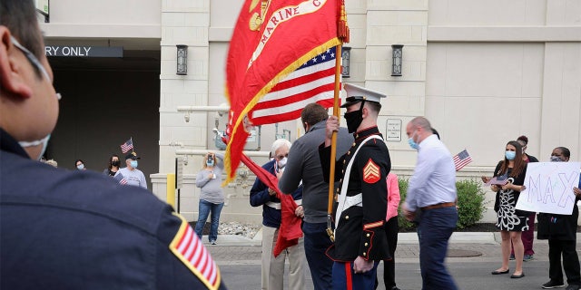 Max DeWeese, a 99-year-old Marine vet, wound up in the hospital and then a rehab facility after getting sick with COVID-19.