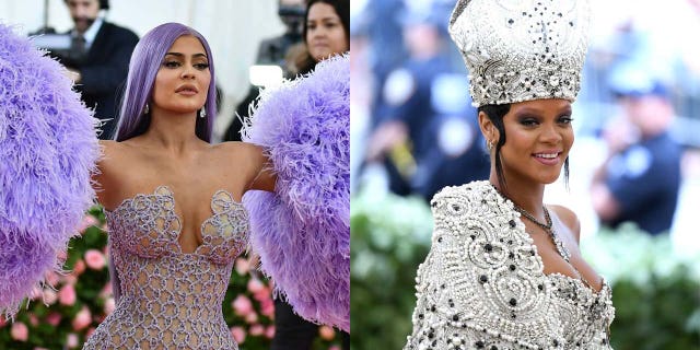 Kylie Jenner et Rihanna lors des derniers galas du Met.