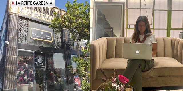 In Los Angeles, event florist Alison Franchi of La Petite Gardenia lost all of her wedding and corporate sales. She's now turned to social media and online orders offering curbside pickup and delivery options for Mother's Day (Alison Franchi, La Petite Gardenia).