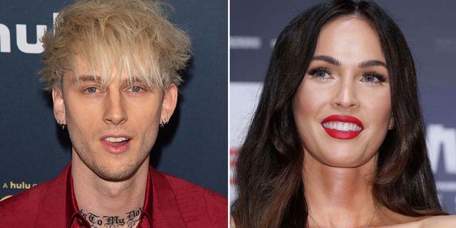 Machine gun kelly reveals megan fox is the first person he's fallen in love with 20 Machine gun kelly (left) and megan fox are now dating after the actress' split from husband brian austin green.